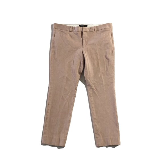 Banana Republic Pants Womens Size 10P Gray Sloan Fit  Tapered Ankle Crop - Picture 1 of 9